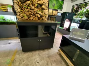 3 terrariums Bioscene sur mesure haut de gamme meuble